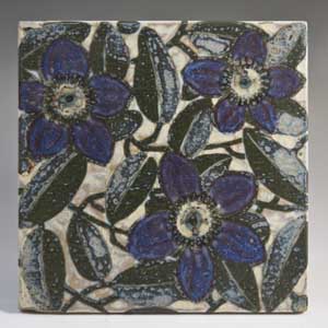 aluminia floral baca tile designed by nils thorsson 722 1401